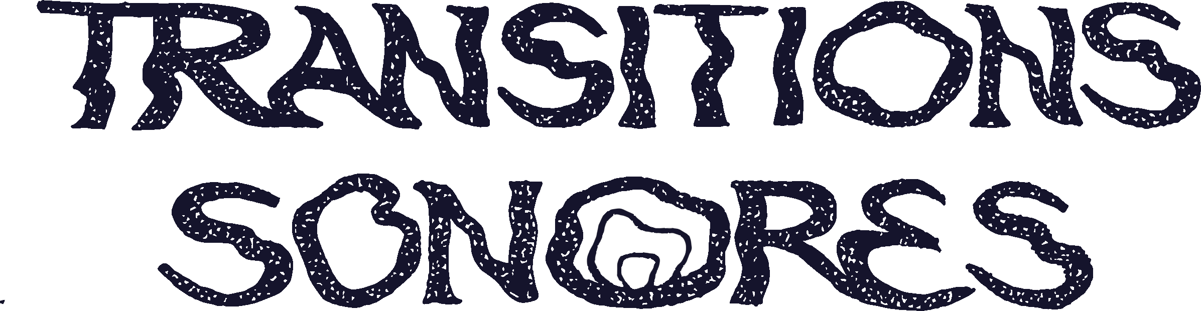 Logo Transitions Sonores, version foncée